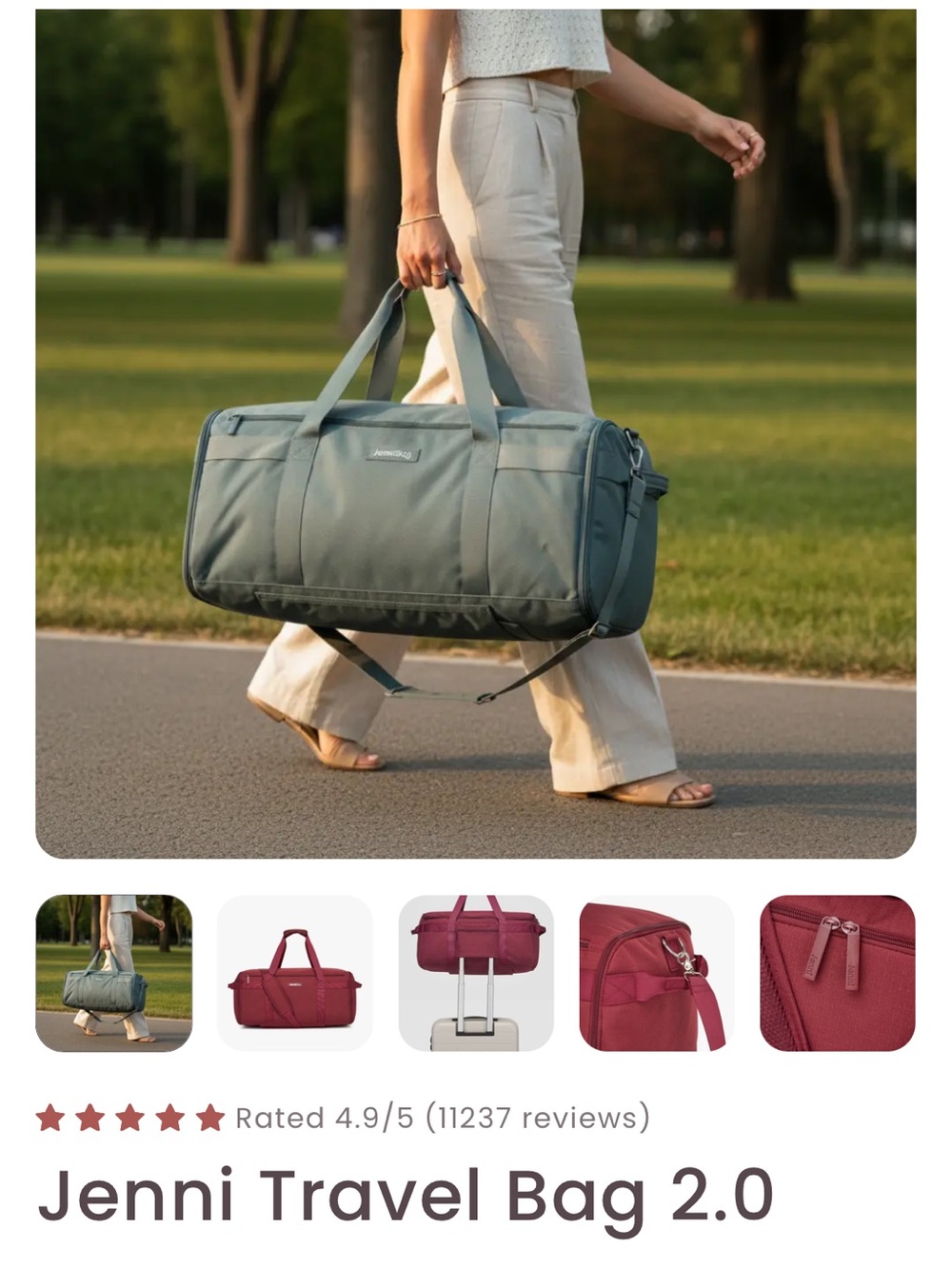 Two Jenni Duffle Bags! - Picture 4 of 11